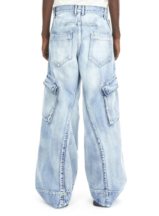 24SS YUKI HASHIMOTO(ユーキハシモト)/TWISTED DENIM CARGO 24SS YUKI HASHIMOTO(ユーキハシモト)/TWISTED DENIM CARGO