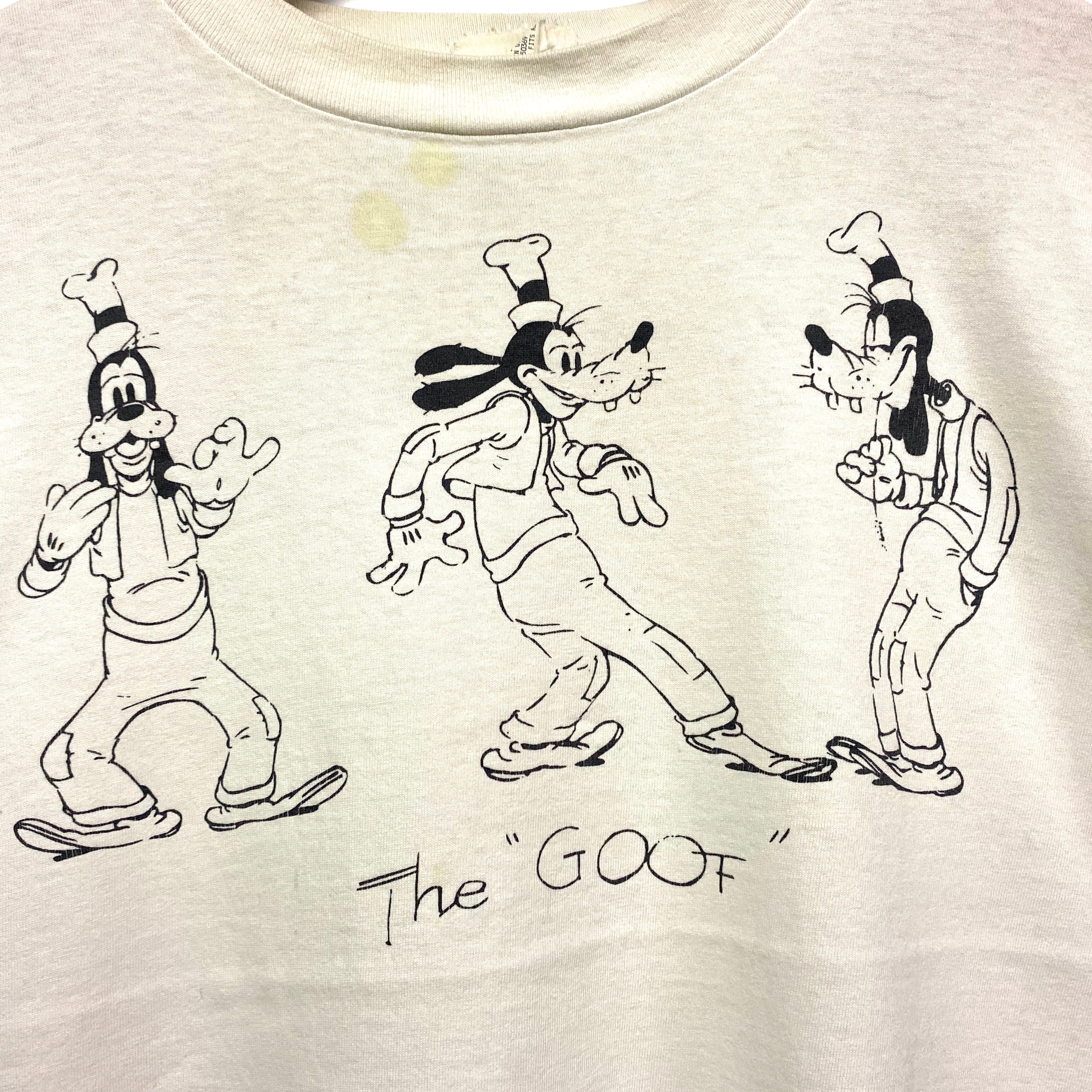 90年代 DISNEY ORIGINALS GOOFY グーフィー ハイネック キャラクター ...