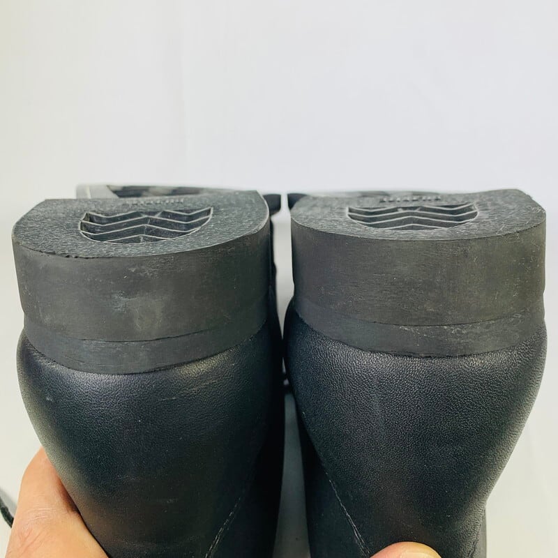 90's U.S.NAVY Chukka Boots チャッカブーツ スチールトゥ ブラック