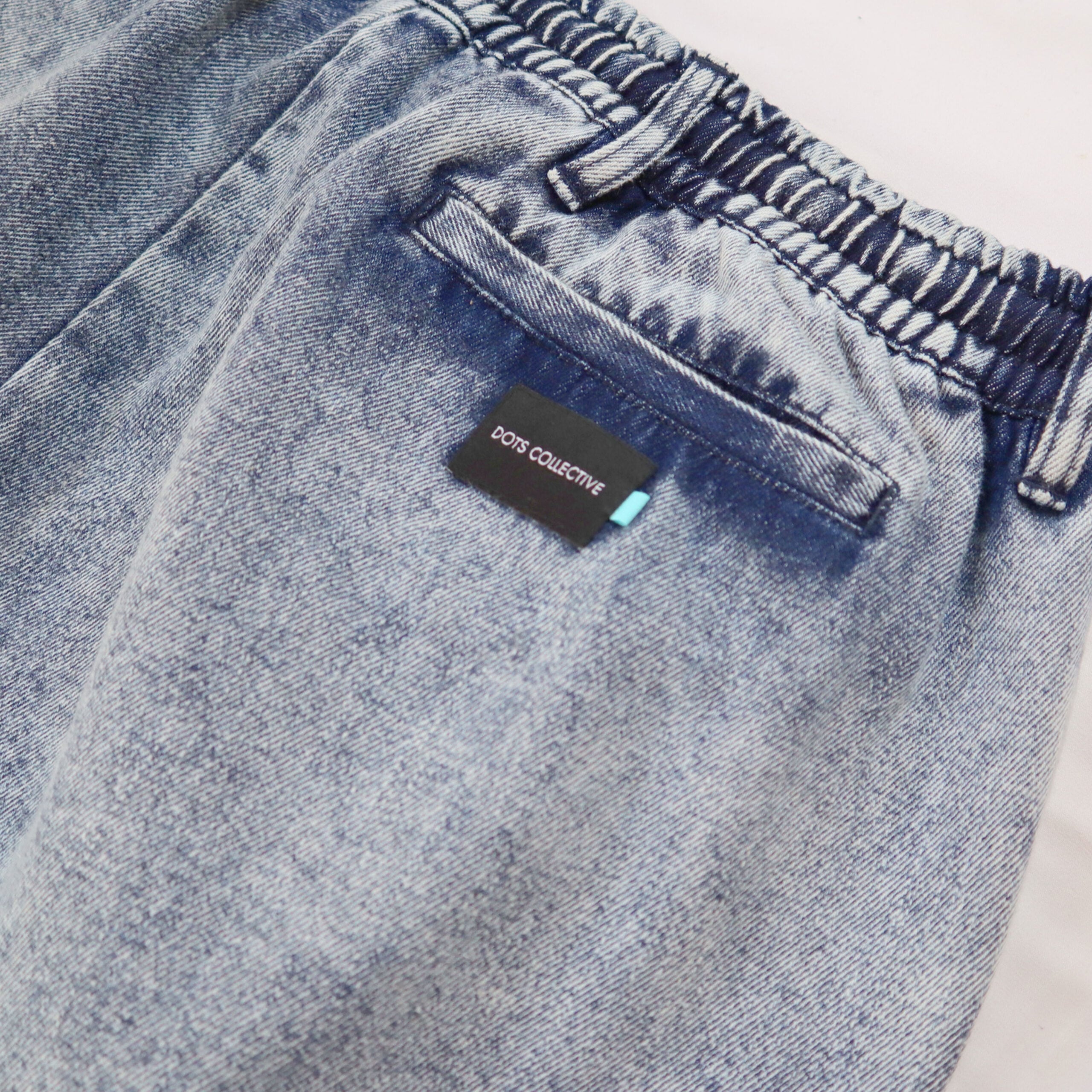 DOTS WIDE DENIM PANTS | DOTS COLLECTIVE