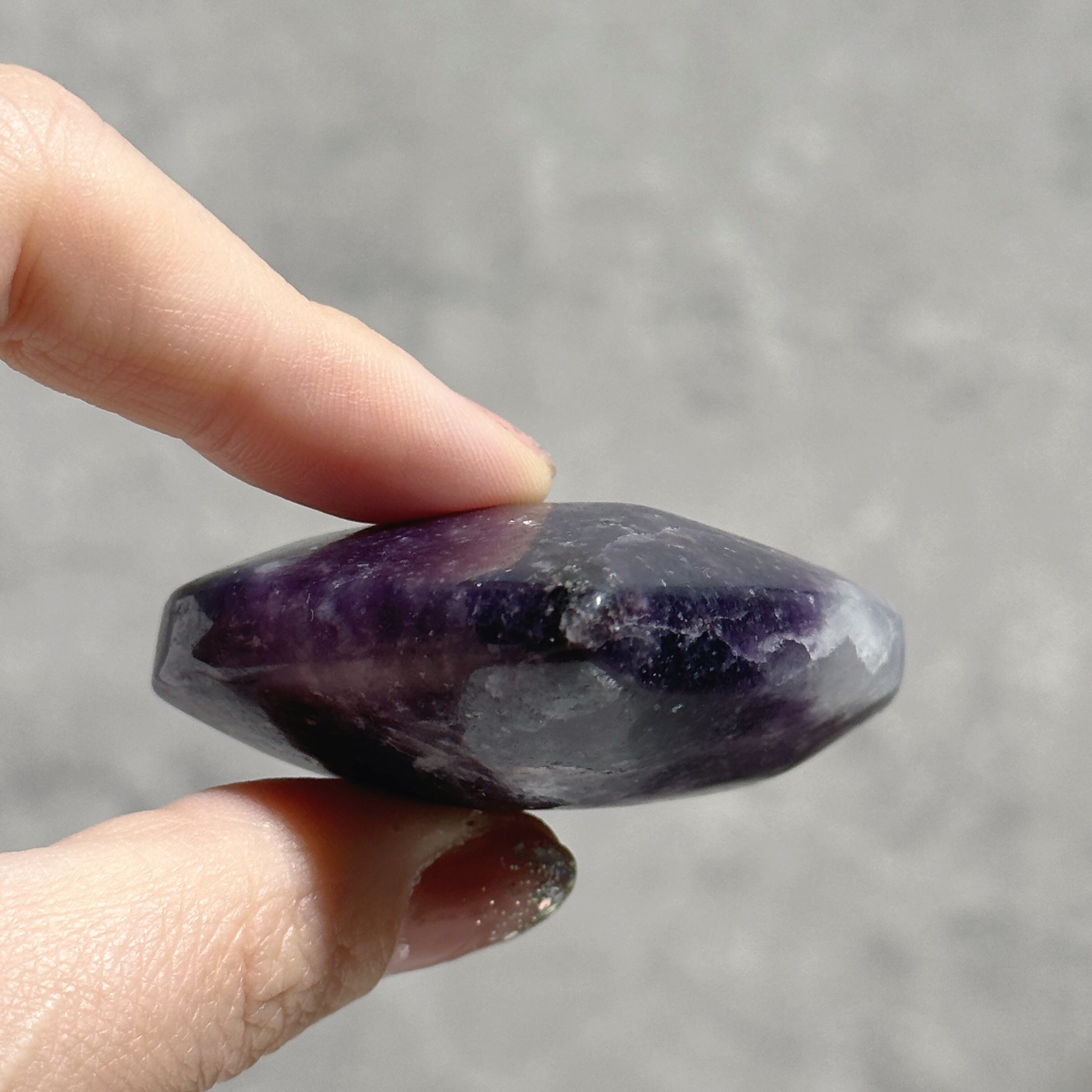 レピドライト ハート22◇Lepidolite◇天然石・鉱物・パワーストーン