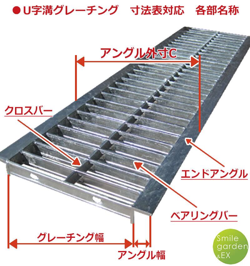 グレーチング 適正溝幅 90mm U字溝用 (適応車種:乗用車) 法山本 グレーチング 適正溝幅 90mm U字溝用 (適応車種:乗用車) 法山本