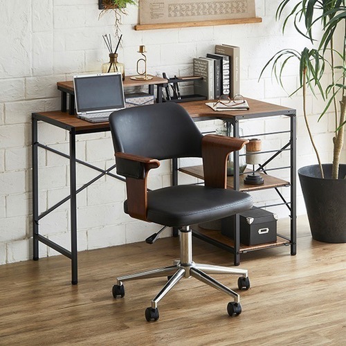 曲線が美しいデスクチェア 2点セット【EIRMIN×Lubbock】