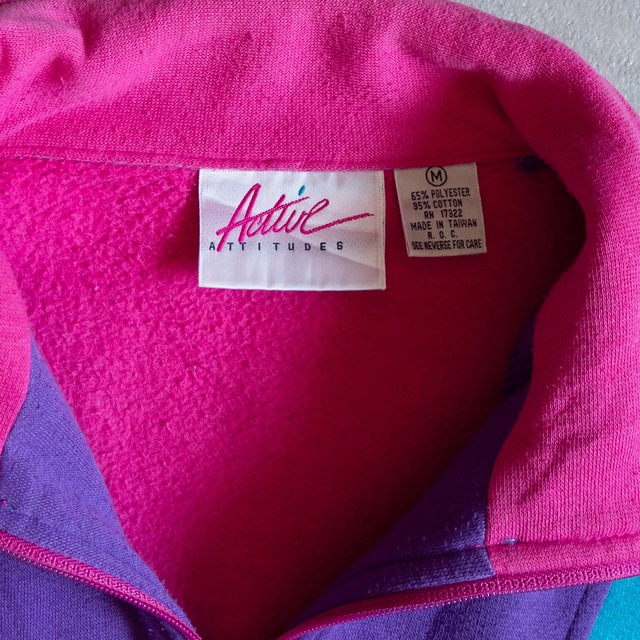 "Active ATTITUDES" '90s vintage Truck jacket