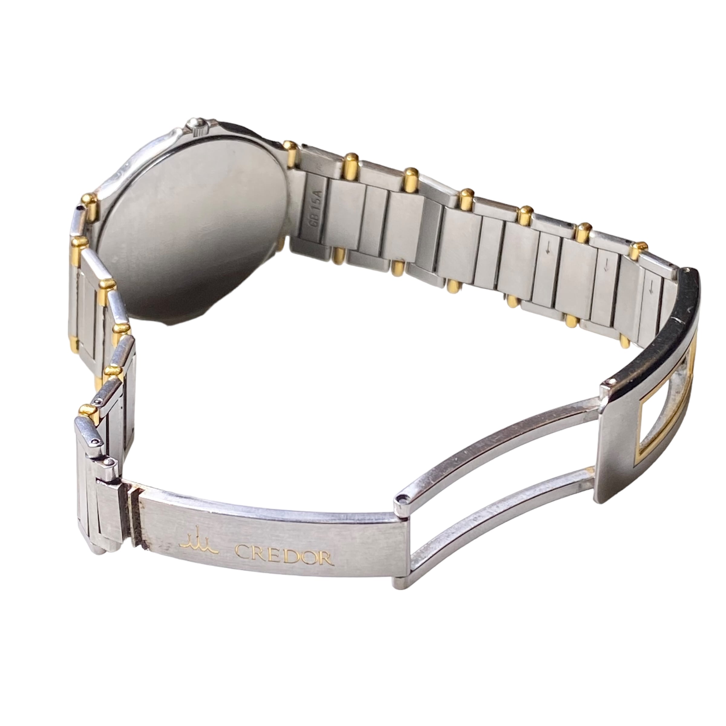 vintage CREDOR quartz watch “9571-7000” | NOIR ONLINE