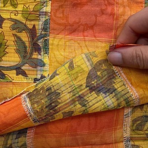 ad804◆2m◆M◆ラスト2点‼◆インド綿100%パッチワーク生地◆柄物