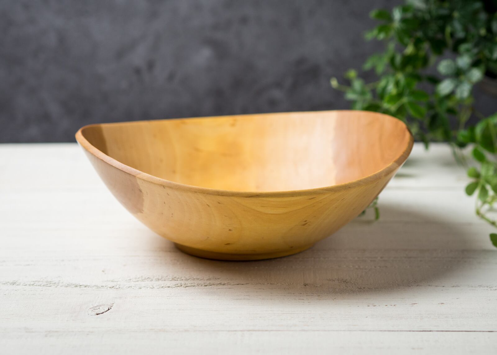 ソメイヨシノ材 サラダボウル L 2（ウッドボウル・木製ボウル