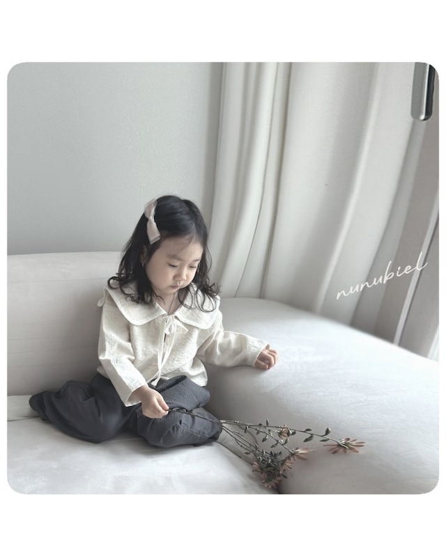 【 即納 】2025 秋新作 nunubiel ヌヌビエル ビビブラウス baby&kids