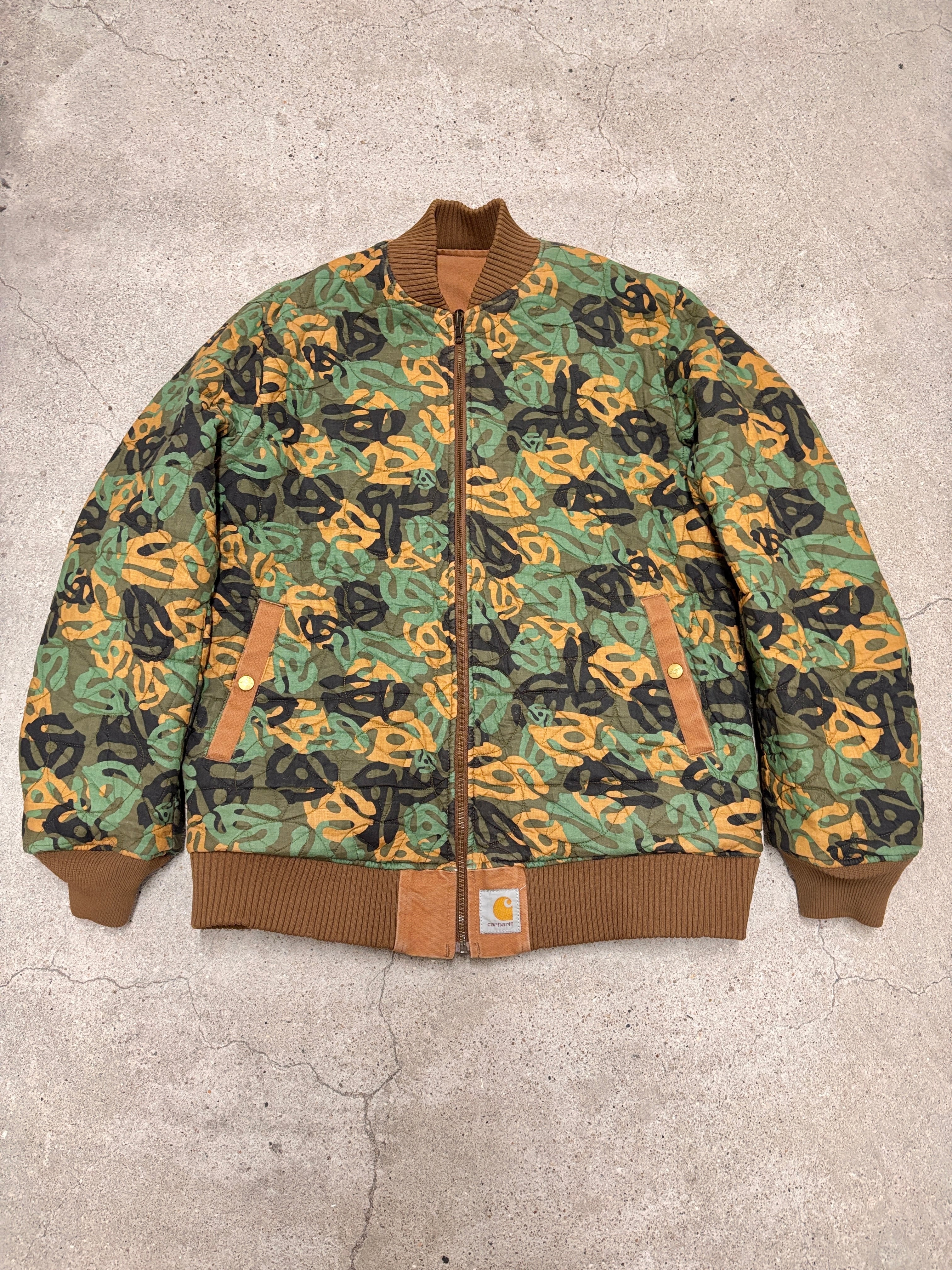 総柄　ジャケット 00s Carhartt × ERIC HAZE × DJ MURO/DUCK ADAPTER CAMO Reversible
