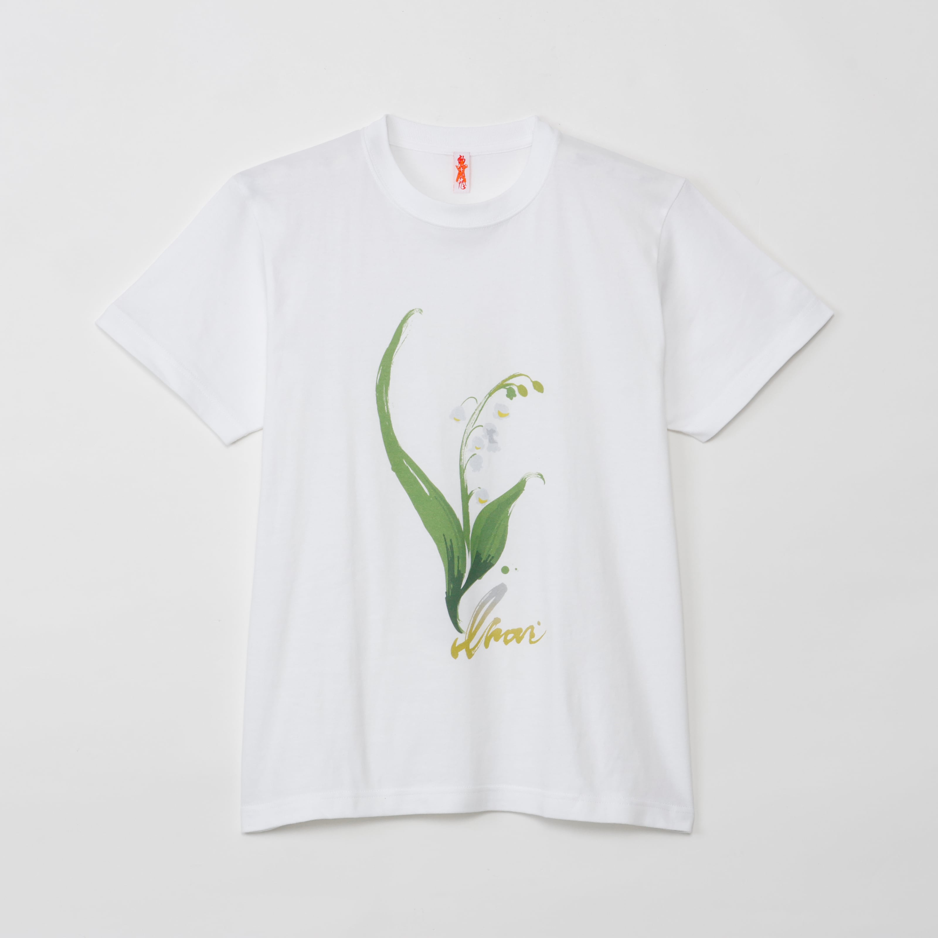 Suzuran T-Shirt White' ロゴTシャツ | Inori