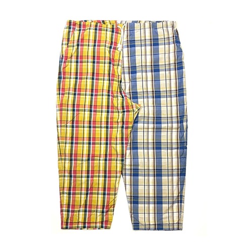 【Marvine Pontiak Shirt Makers】Pajama Pants 2(Asymmetry Madras)〈送料無料〉在庫あり ※メーカーの意向によりオンラインストアでのカート機能でのご注文不可となります。