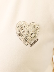 BEATRICE(スパンコール&ビーズモチーフTシャツ)