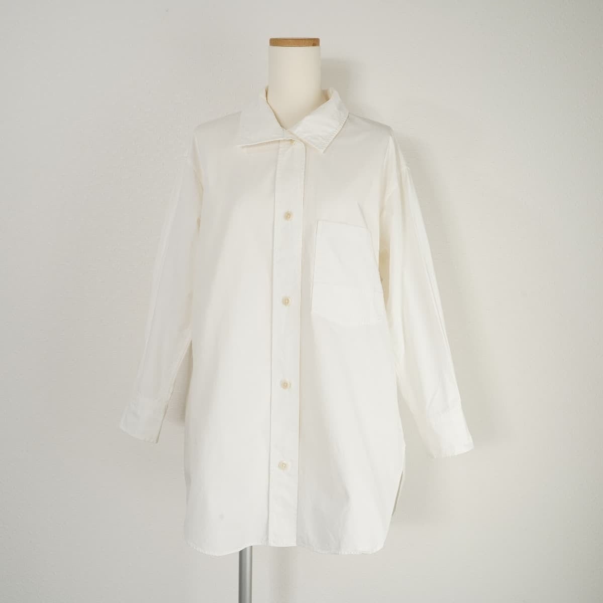 20SS 定価2.5万 MHL. エムエイチエル DRY COTTON POPLIN ドライ 