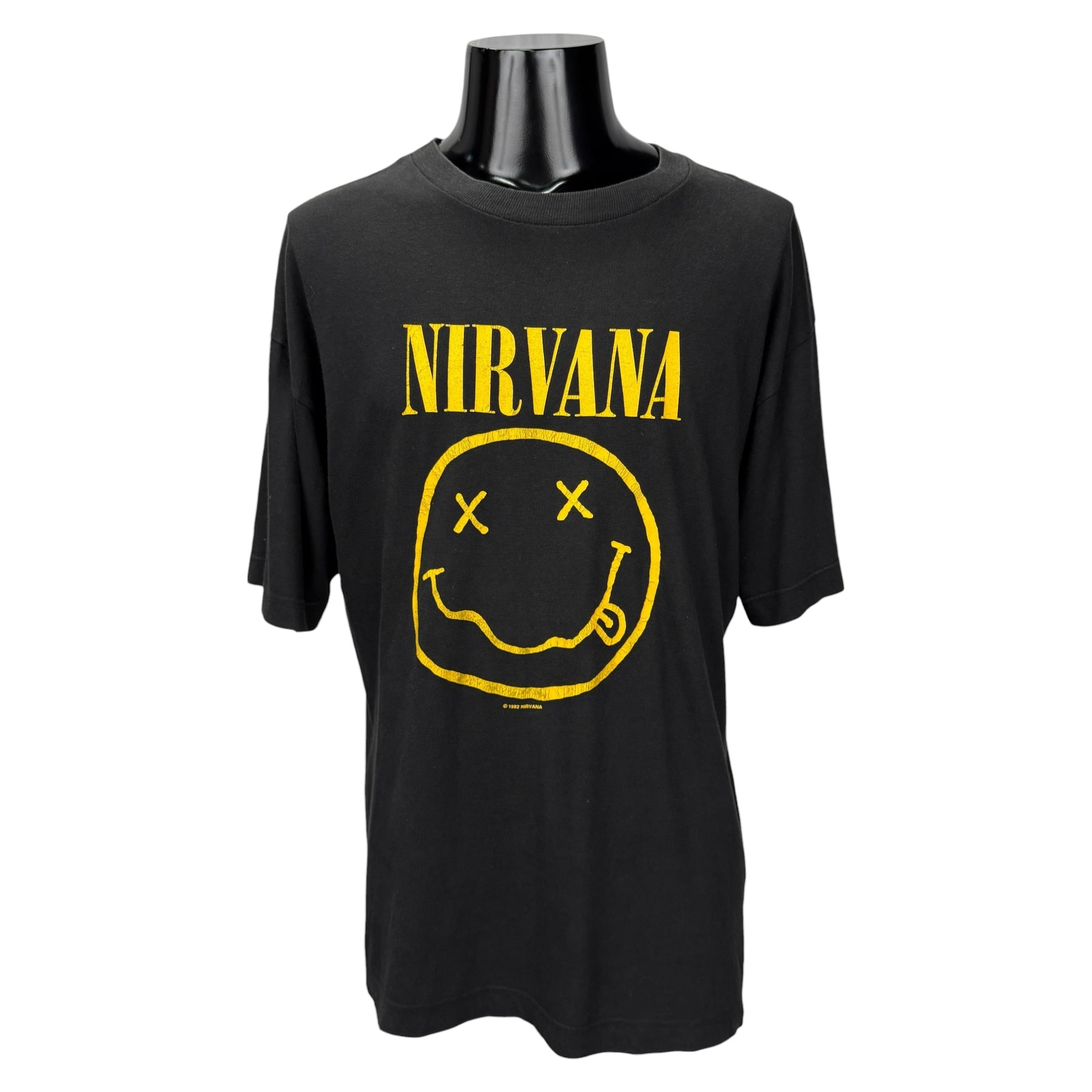 NIRVANA】ニルヴァーナ SMILE スマイル ユーロ Vintage Tシャツ