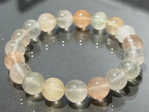 No.2339-5 【S】ミックスラビットヘアクォーツブレスレット