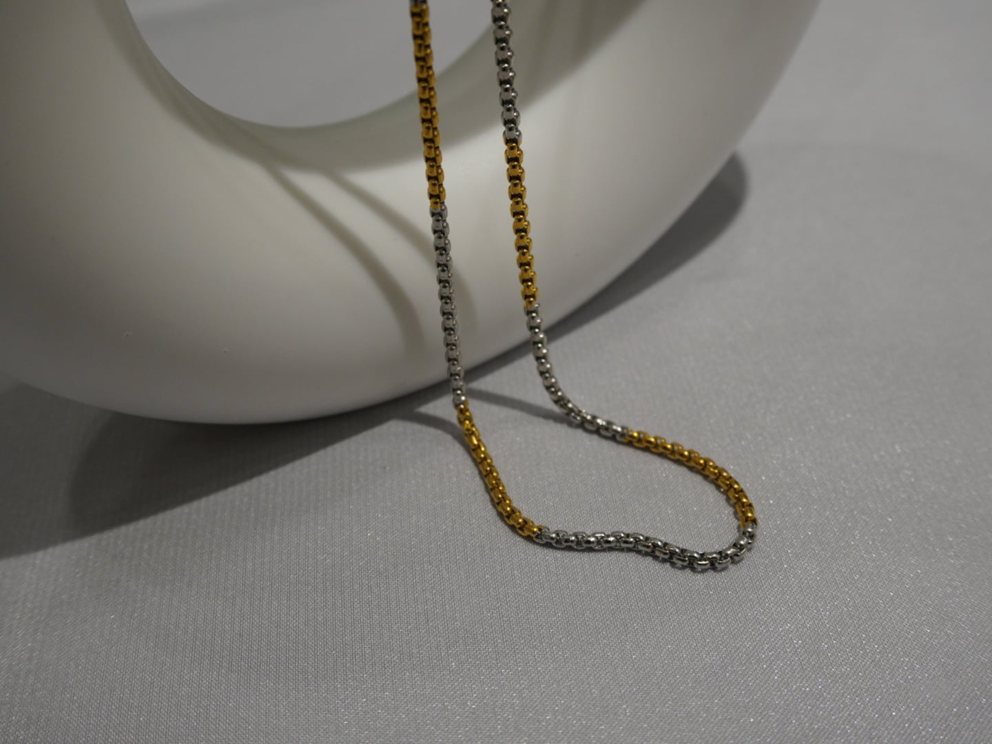 【 CORE 】mixcolor chain necklace