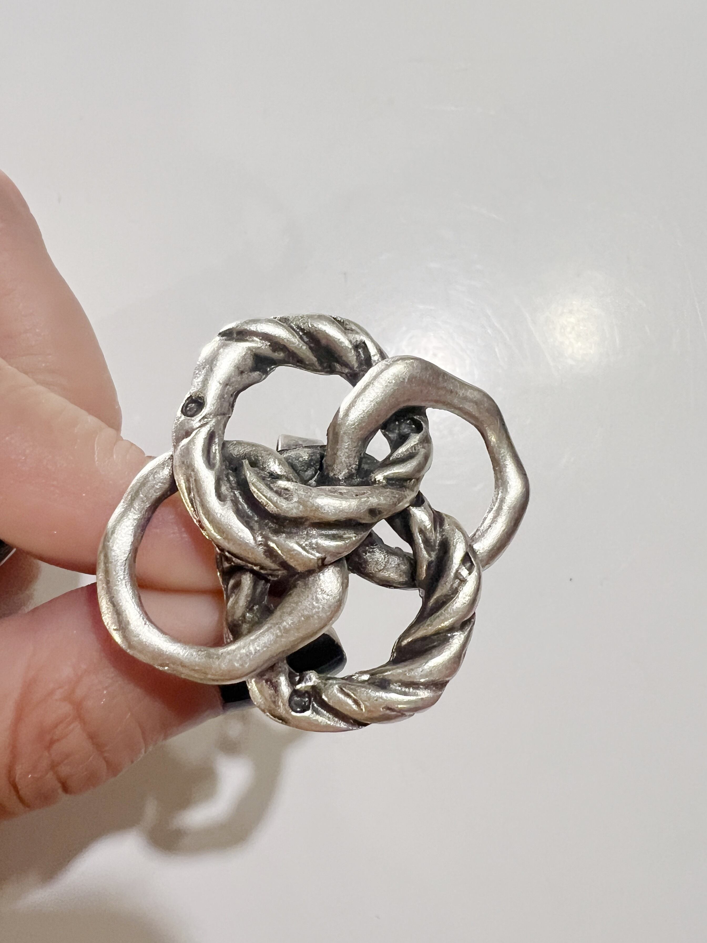 【調節可能】Uzbekistan designer's handmade silver ring