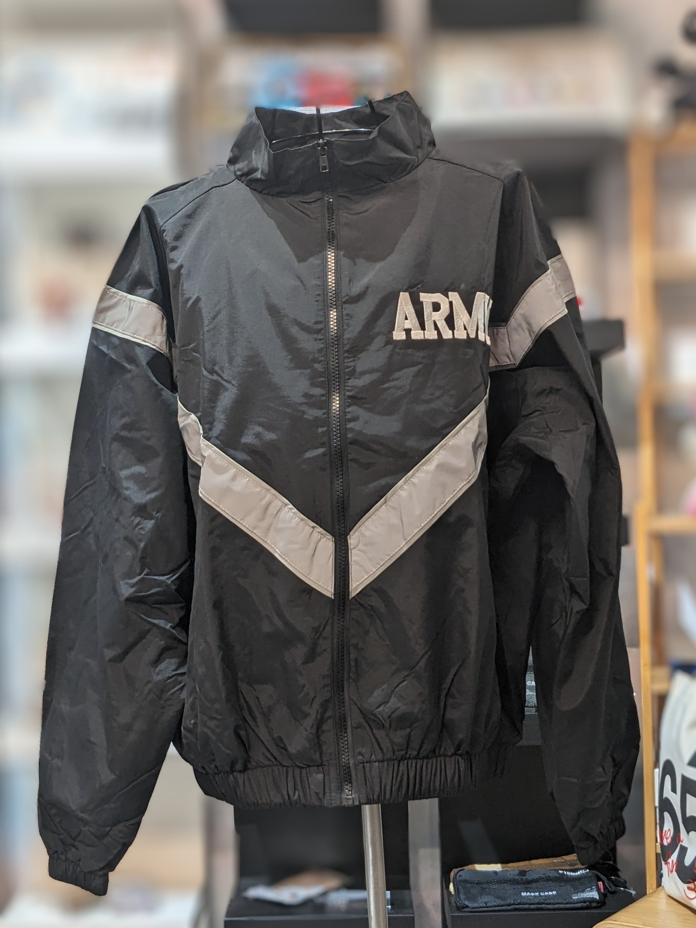 新品【DEAD STOCK】US Army IPFU Reflector Jacket Black アメリカ軍 ...