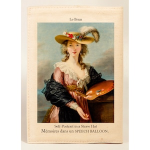 第2弾　エリザベート・ヴィジェ・ル・ブランMarie Élisabeth-Louise Vigée Le Brunの描くスピーチバルーンのブックカバー