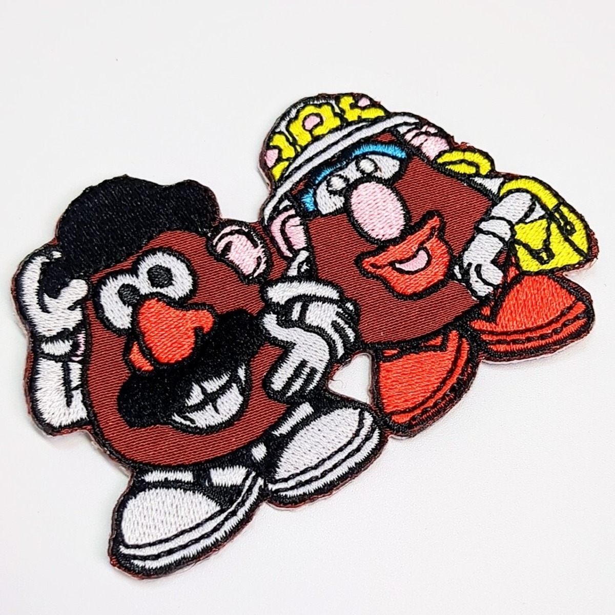 ♧送料無料！ ☆刺繍アイロンワッペン☆【 ミスターポテトヘッド 