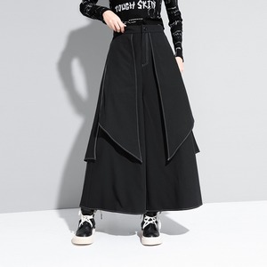 Overlap Wide Leg Pants / オーバーラップ ワイドレッグ パンツ