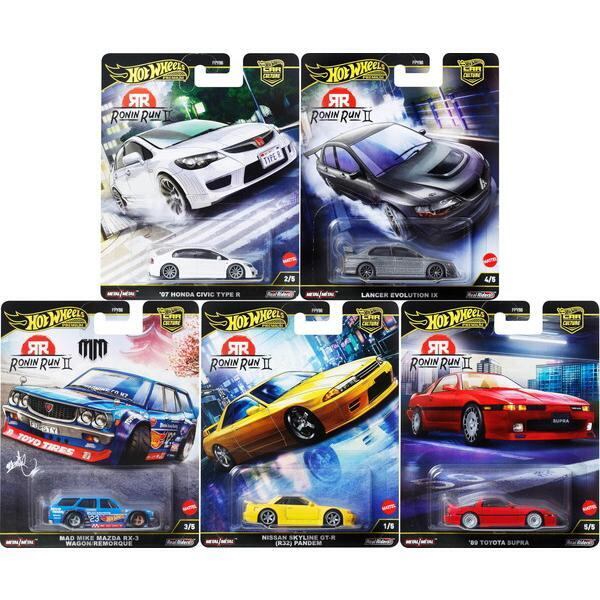 ホットウィール ローニンラン2 5台セット ホットウィール (Hot Wheels) カーカルチャー ローニン・ランII 5台