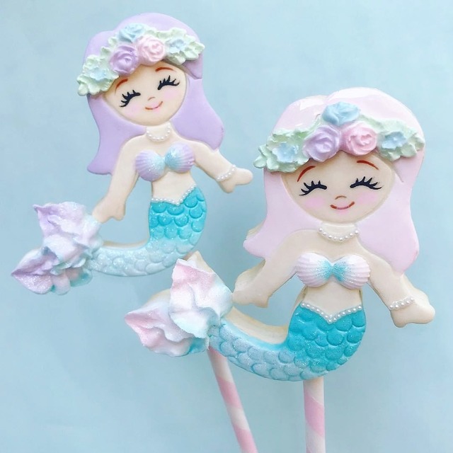 Candy icing cookie stick