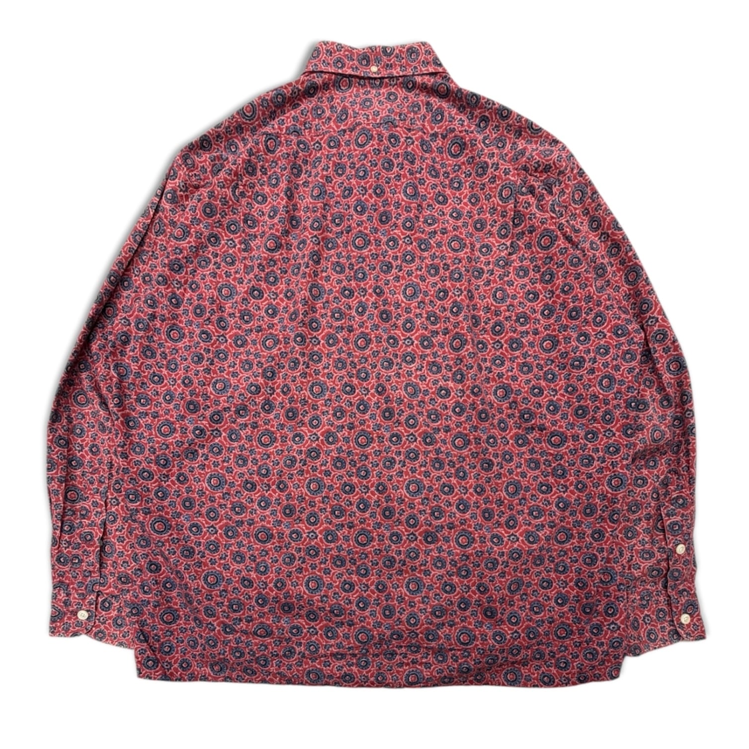 Ralph Lauren GREGGOR 花柄 長袖シャツ Mサイズ Ralph Lauren】 shirt 花柄 ラルフローレン シャツ 総柄 GREGGOR | no