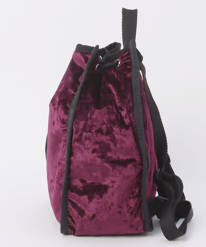 LeSportsac/レスポートサック/3958 CINCH BACKPACK/M248 ベロア
