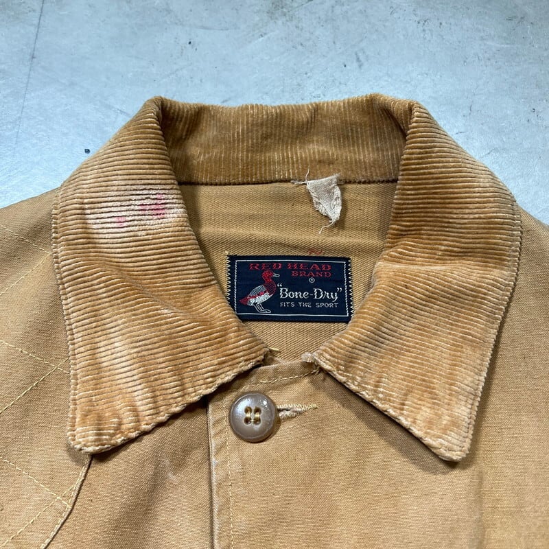 60's RED HEAD レッドヘッド キャンバスハンティングジャケット Bass