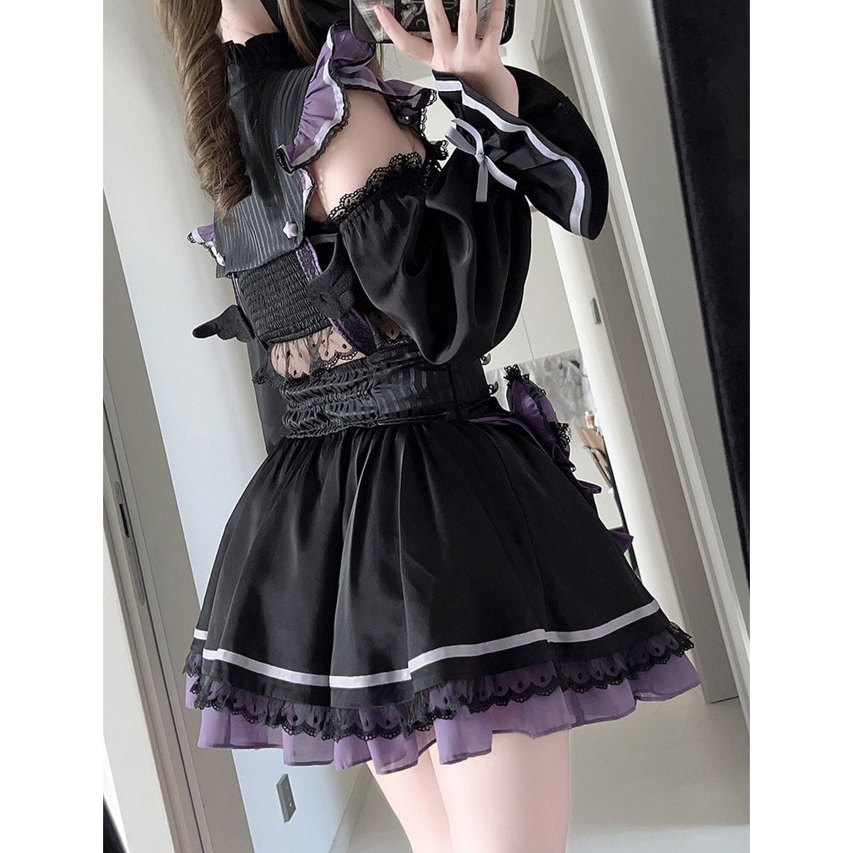 天使のカルテ ・ナースエプロン付きフリルドレスセット | Maiden's Rêve