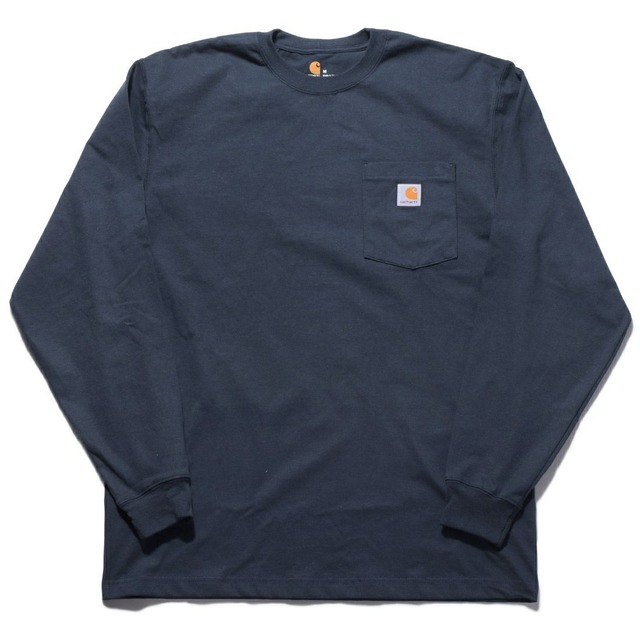Carhartt (カーハート)  ワークウェア ロングスリーブTシャツ NVY ネイビー RN14806 K126