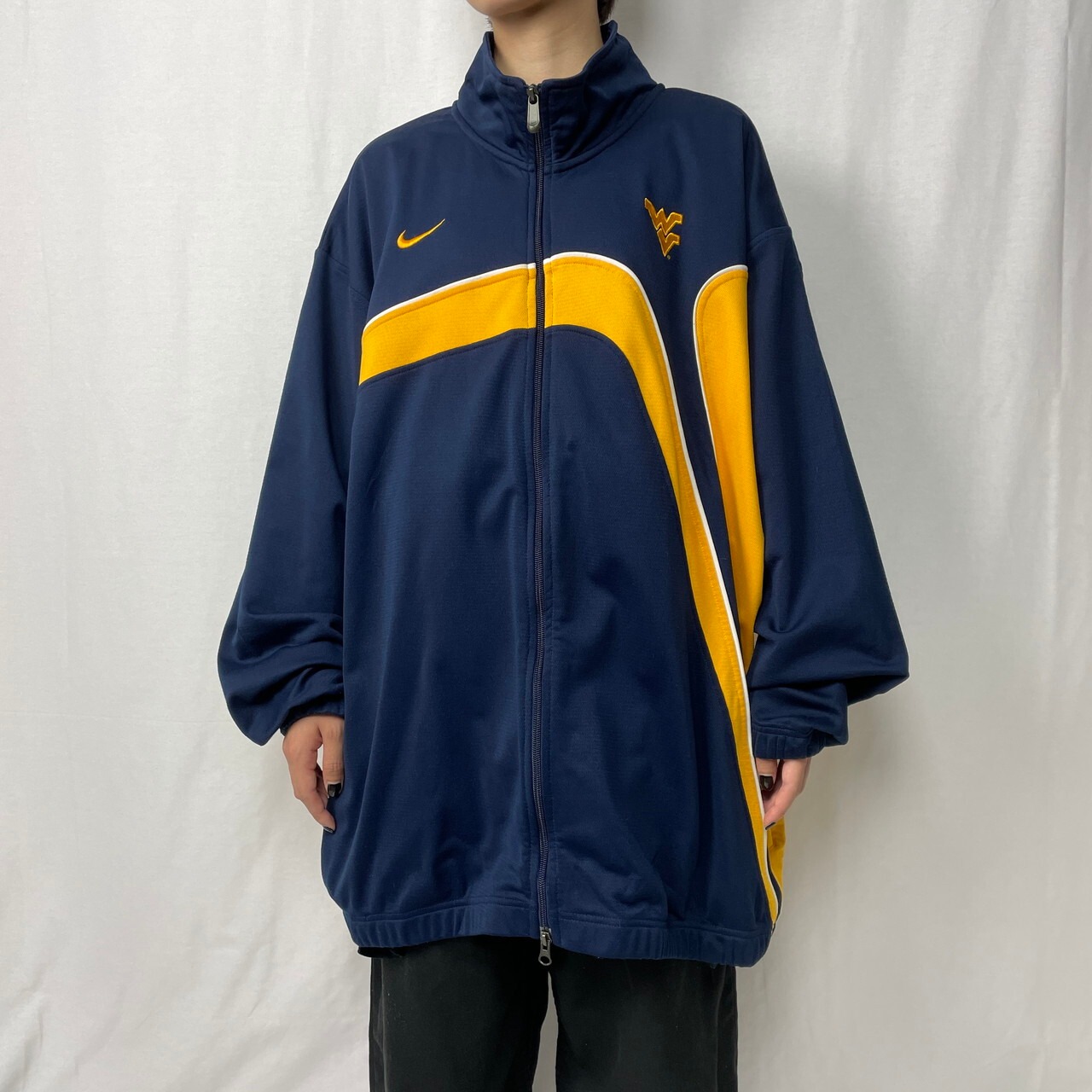 90~00年代 NIKE TEAM ナイキ チーム WEST VIRGINIA ジャージ トラック 