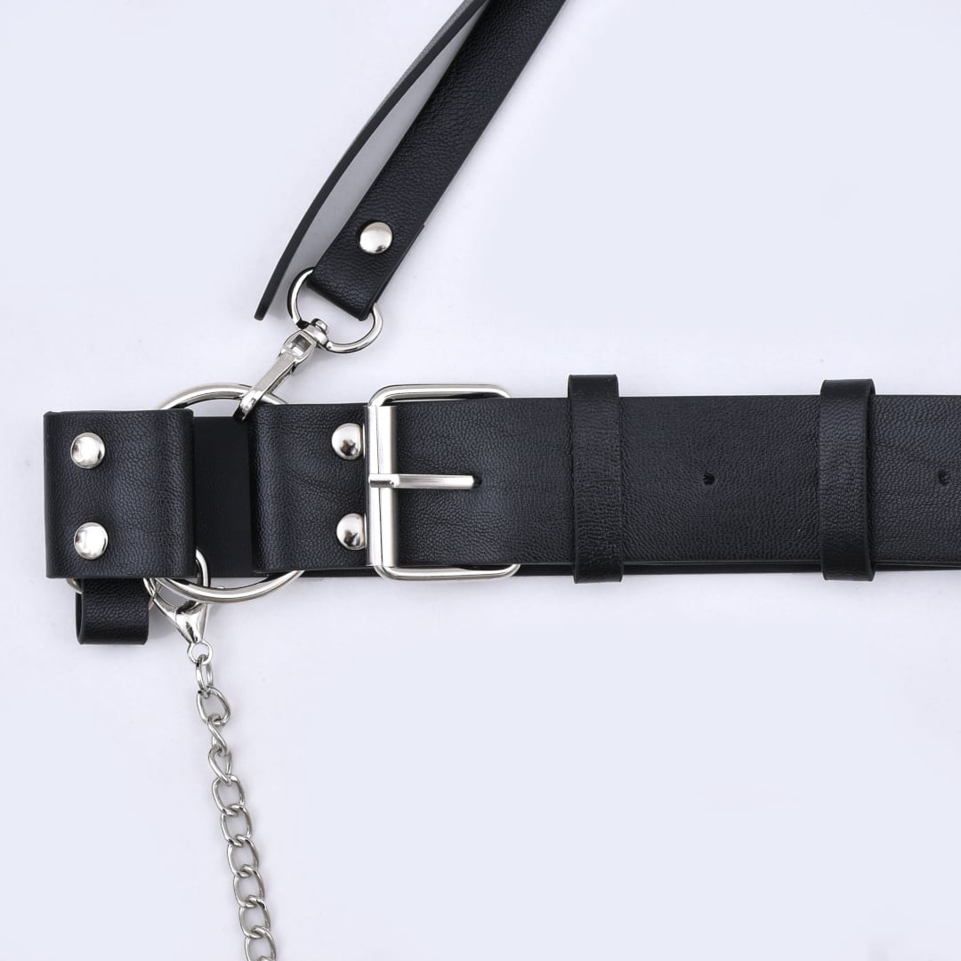 チェーン付き ワンショルハーネス | VOLCAN&APHRODITE