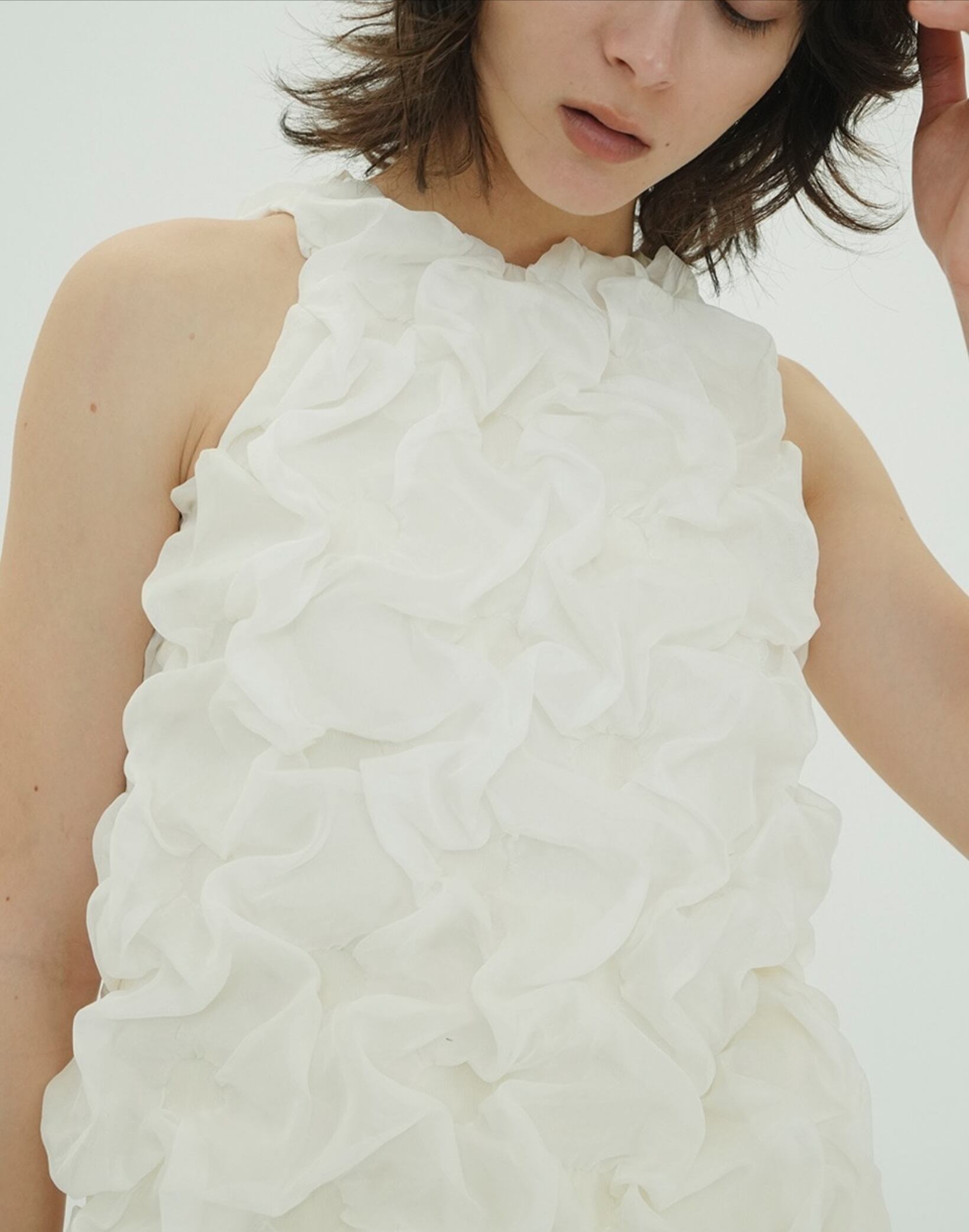 ワンピース CLANE CLOUD AMERICANSLEEVE MINI ONEPIECE CLANE CLOUD AMERICAN SLEEVE MINI ONEPIECE | FLICKA ASHIYA