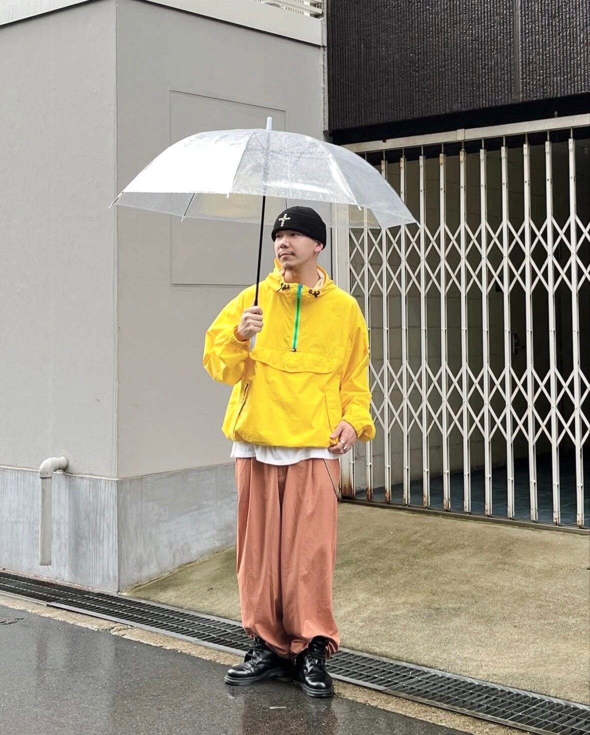 90s TOMMY HILFIGER Half-Zip Nylon Anorak Parka