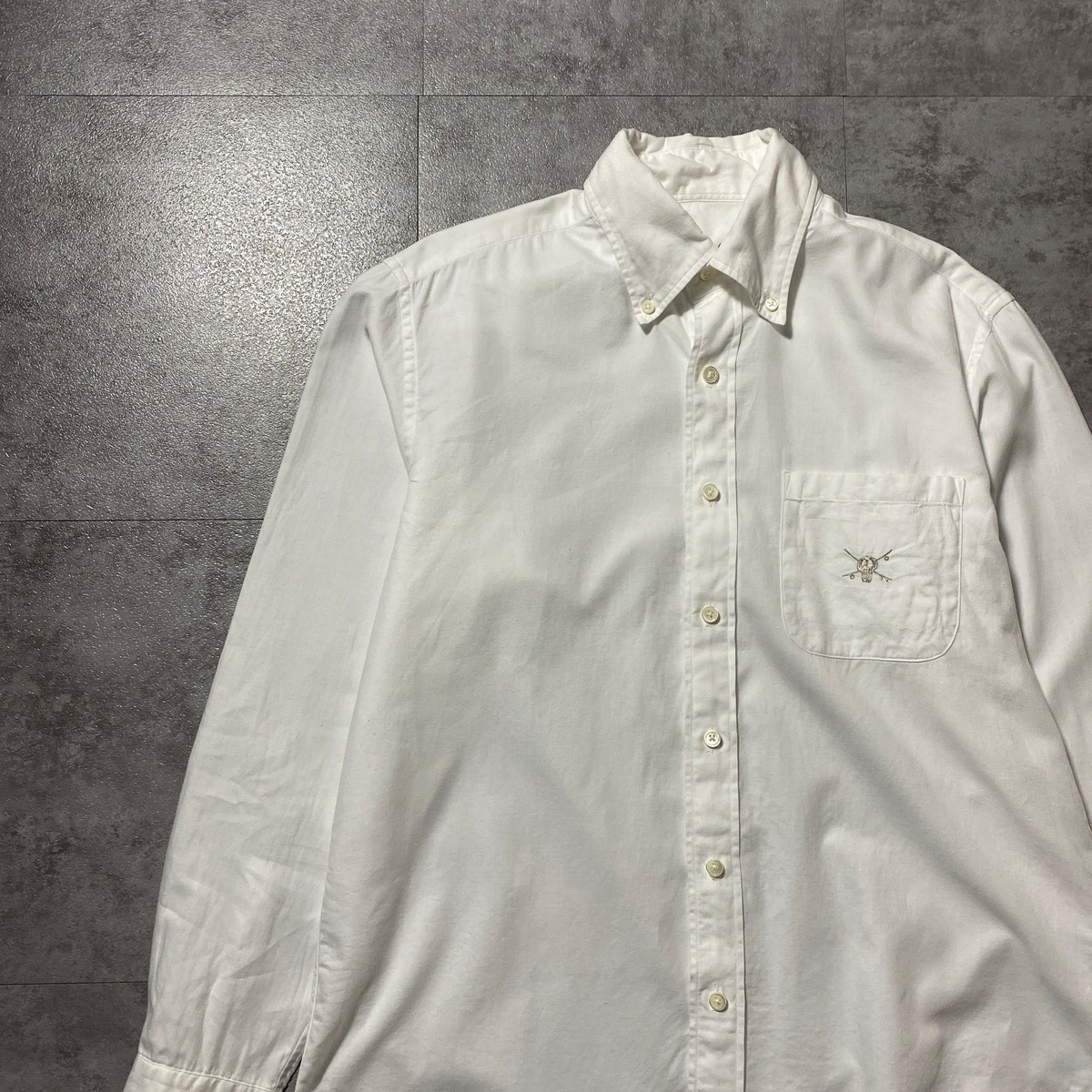 stussy×sophnet ステューシー ソフネット コラボ スカル 刺繍ロゴ M 