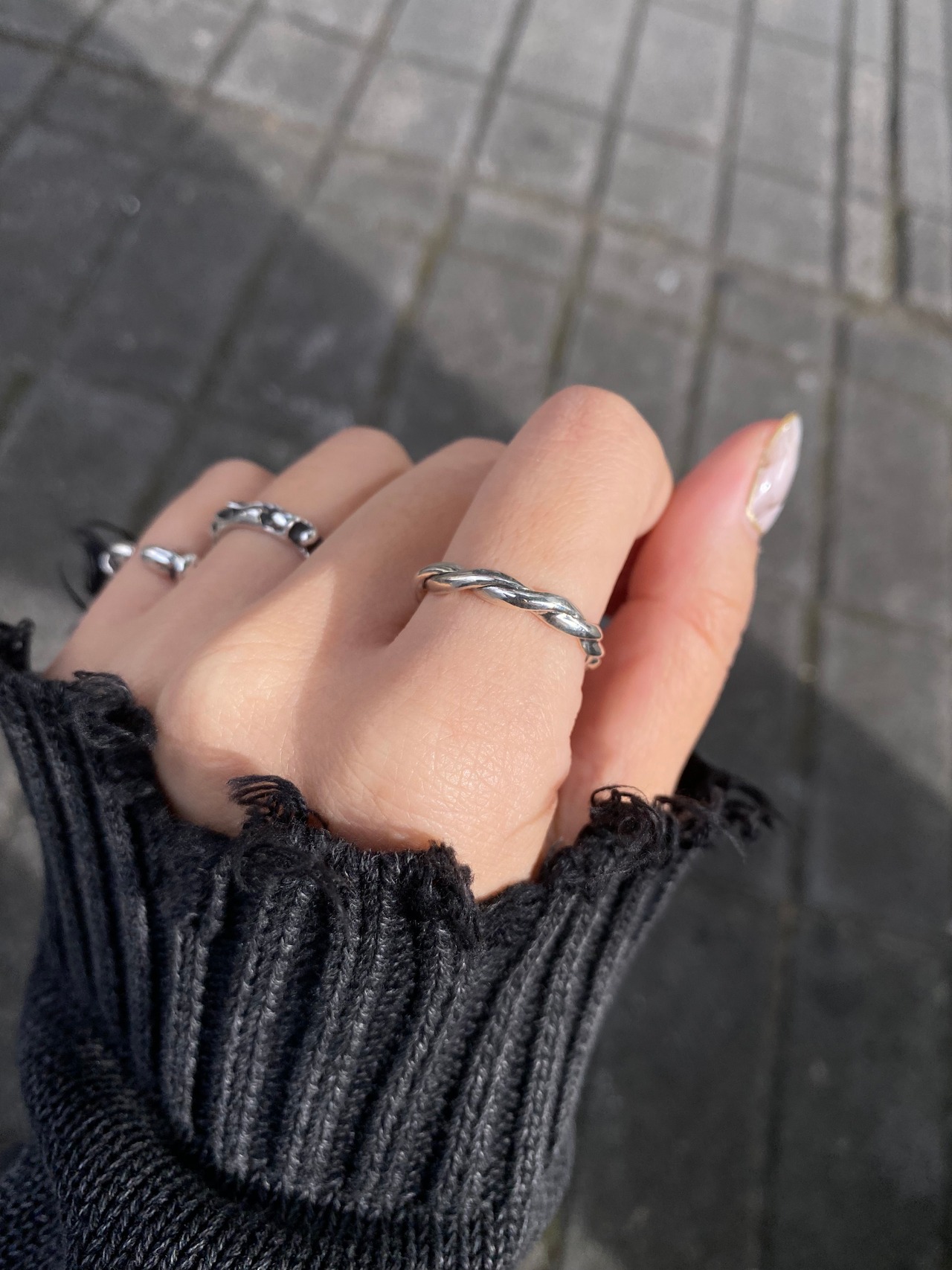 TRIANGLE BAND RING / トライアングルバンドリング