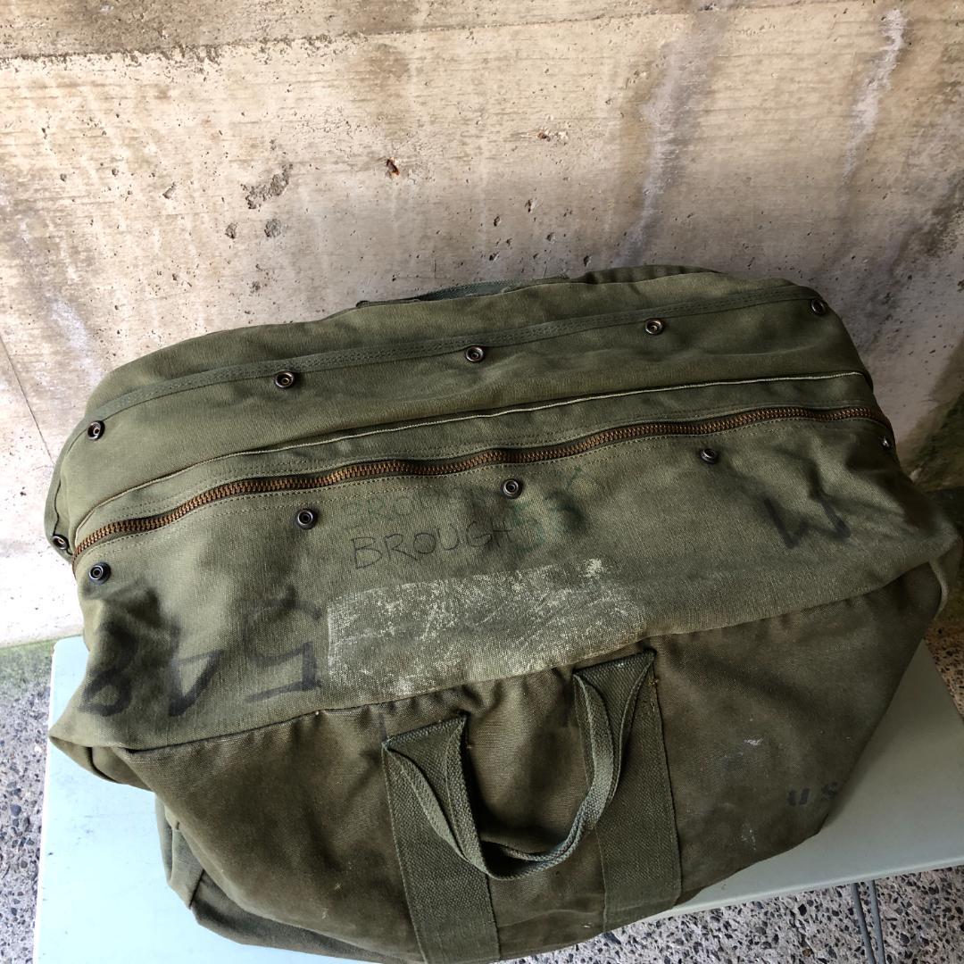 本物 USAF 60s アメリカ軍 フライヤーズキットバッグ ボストンバッグ