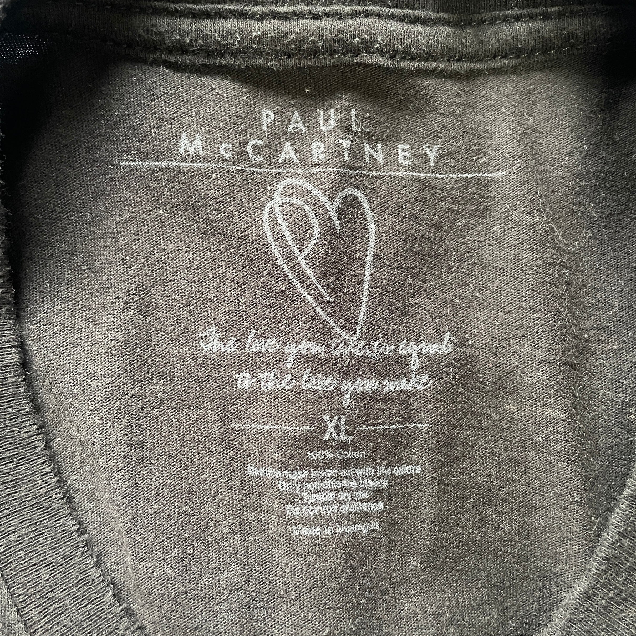 PAUL MACCARTNEY ポールマッカートニー 2013 ツアー バンドTシャツ