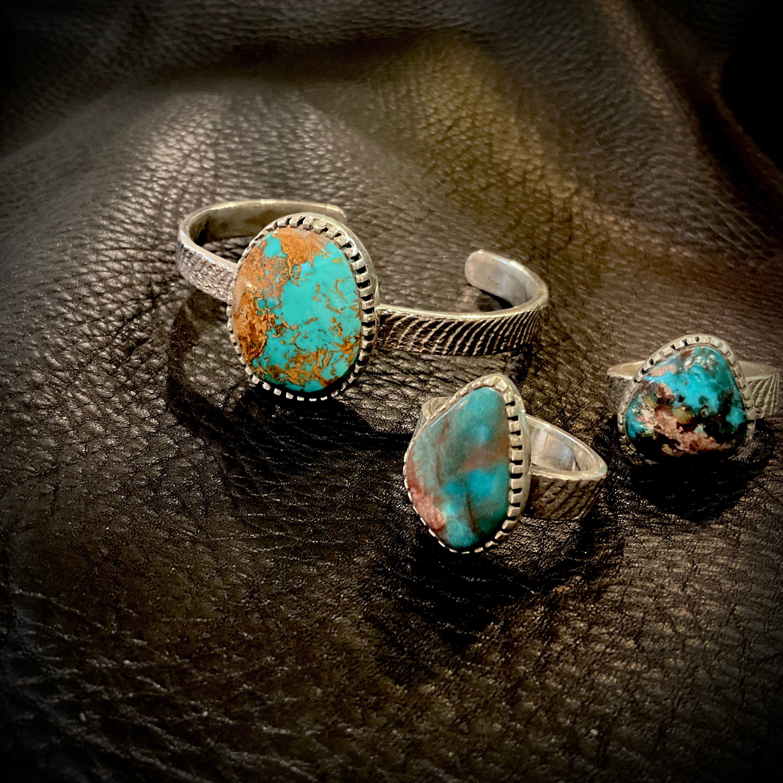 WHEEL WORKS ホイールワークス Smoky Bisbee Turquoise Ring