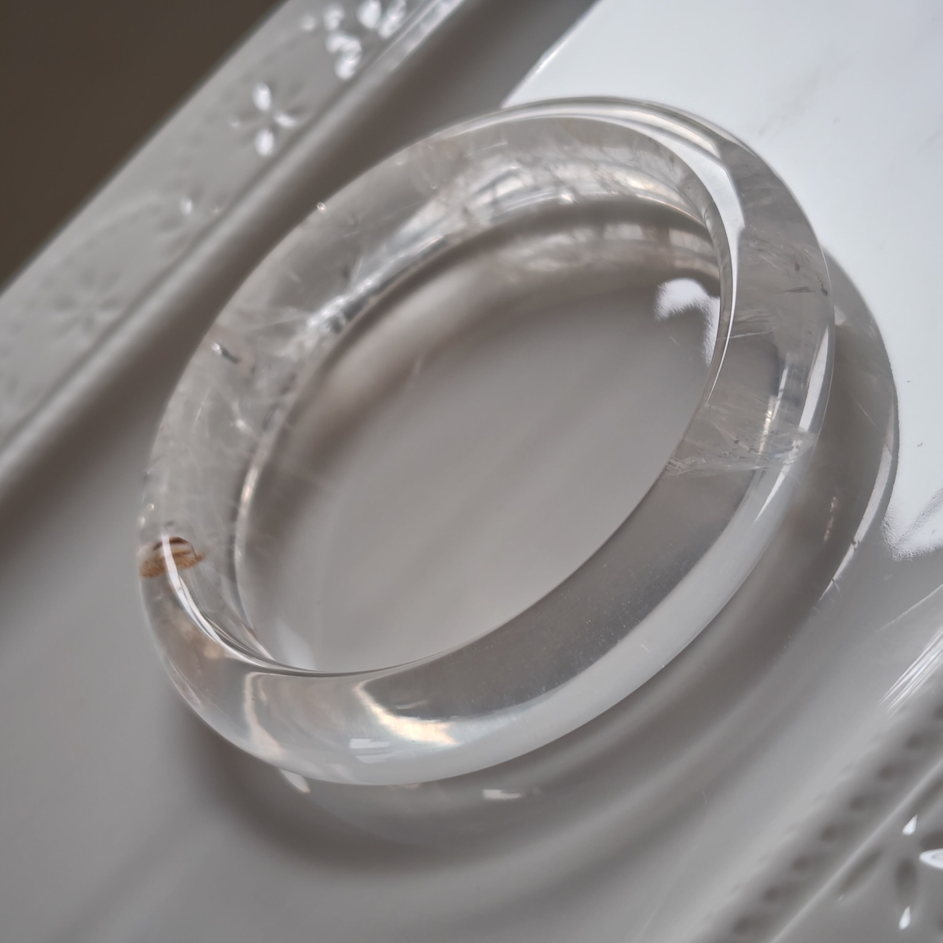 専用です♡①水晶くり抜きバングル 水晶 くり抜きバングル | 天然石 〜言霊〜 楓