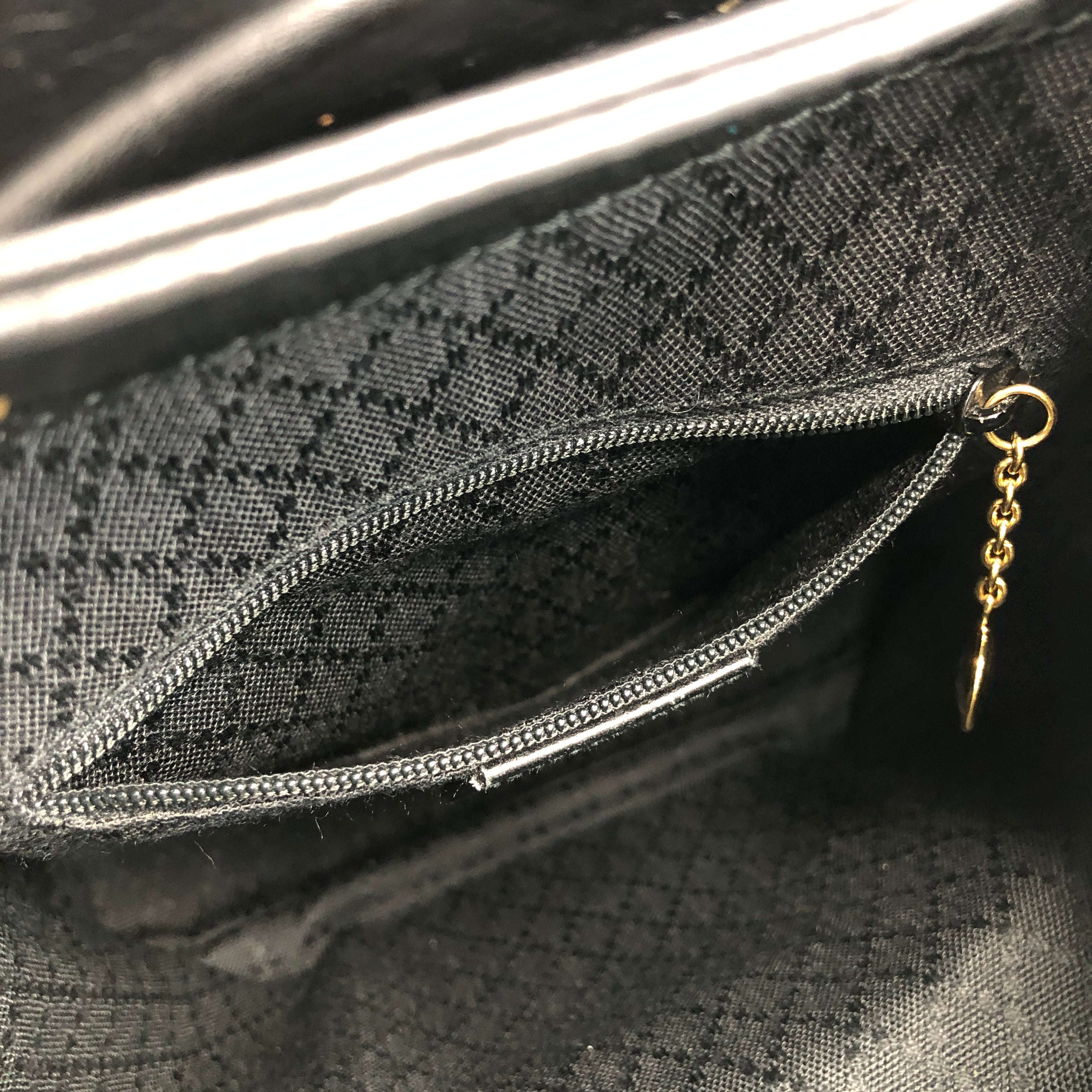 GUCCI グッチ バンブー バックパック ブラック ターンロック レザー