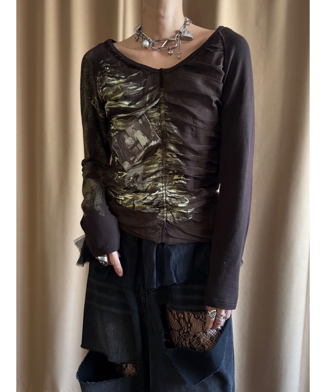 COLLENTE Originaldesign vintagecharm choker eight-4577-3