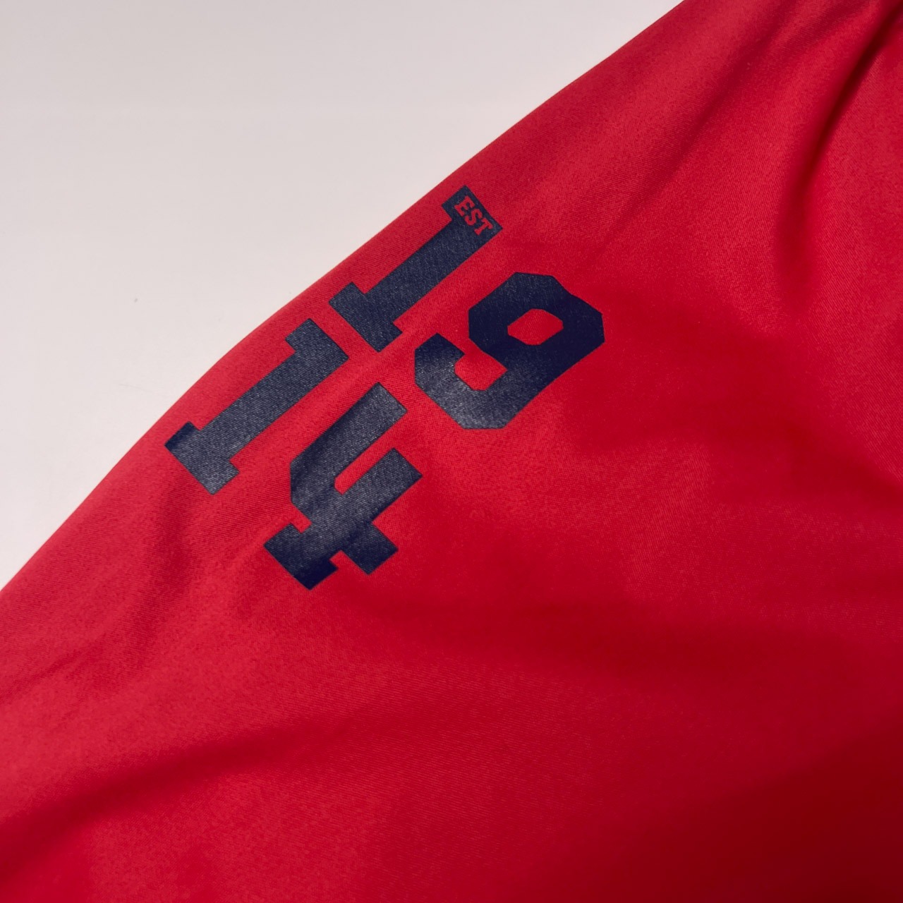 Admiral アドミラル ゴルフ 裾ジップ Vネック プルオーバー M/レッド/薄手