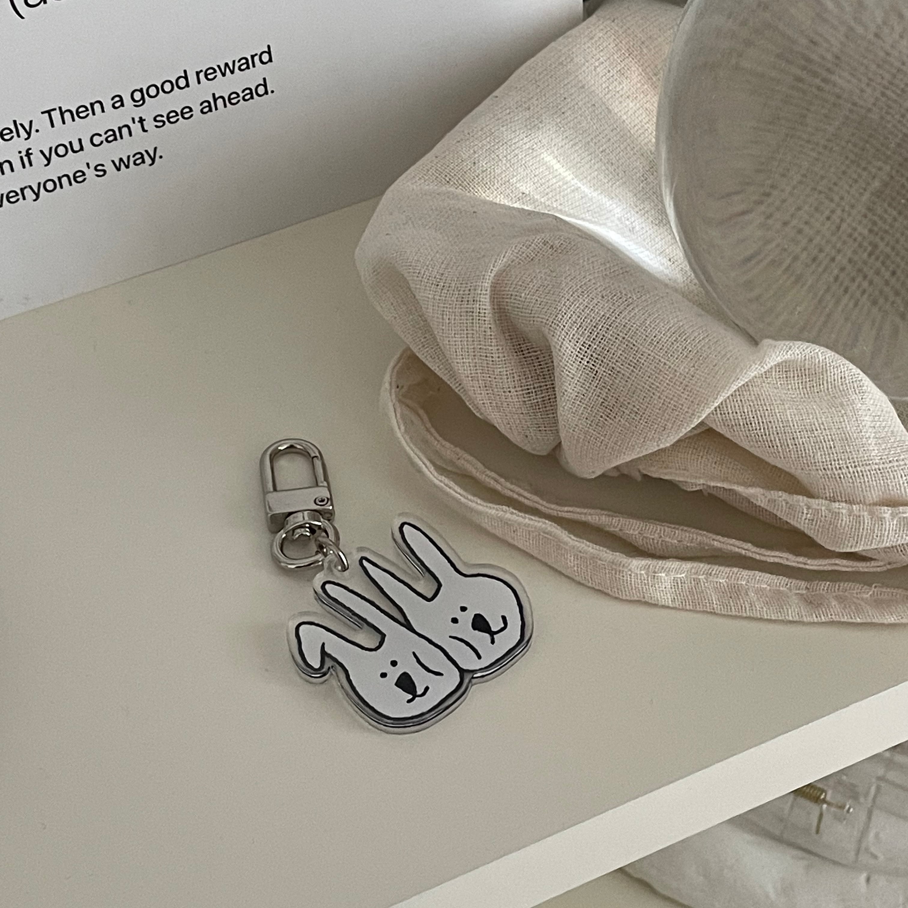 in autumn] Nerdy Friends キーリング（全2種） | moim - 韓国雑貨や