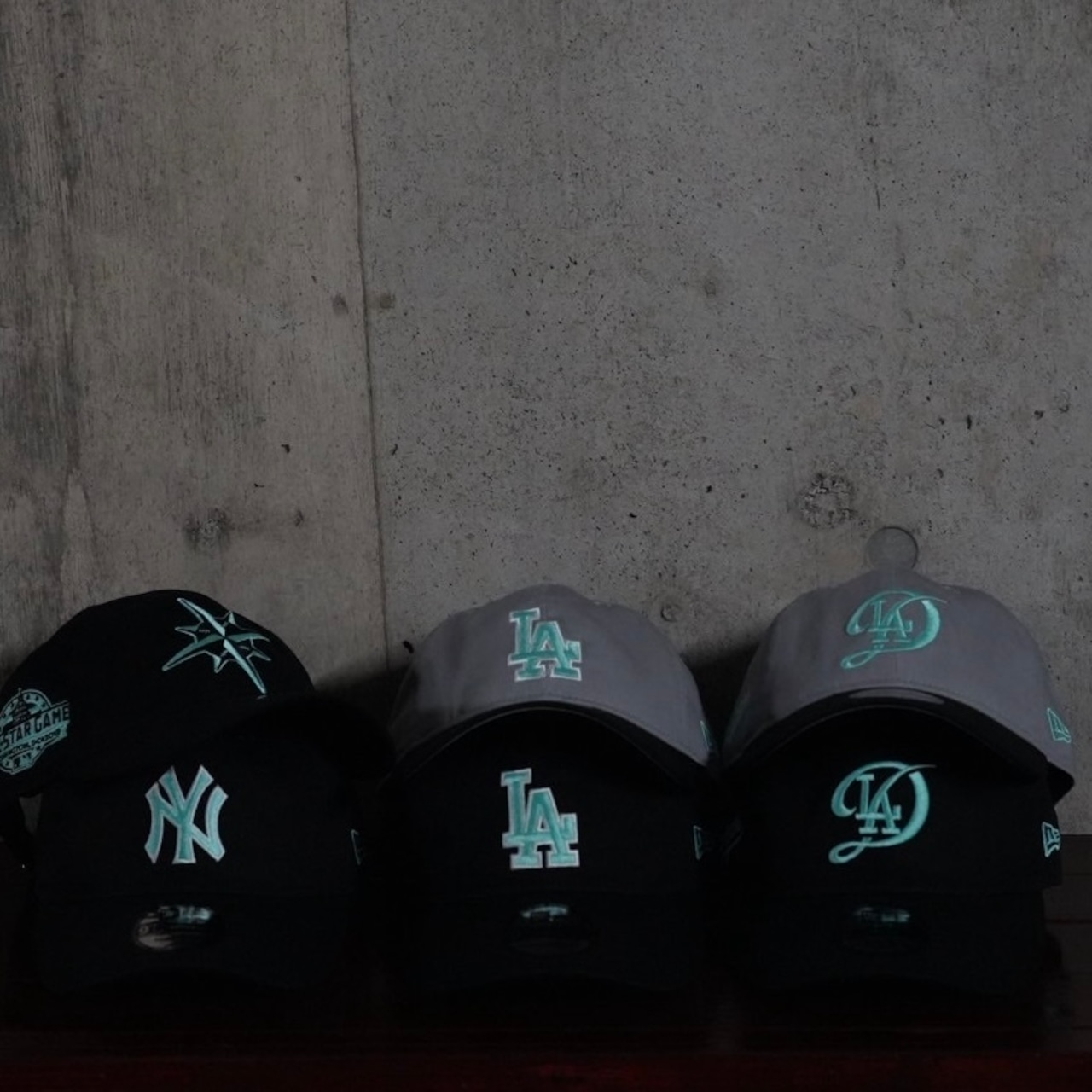 【gifthat別注】NEW ERA 930/9THIRTY ロサンゼルス・ドジャース CITICON GRY SGLS PC