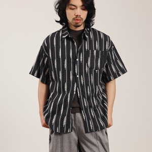 エスニック・ストライプ オーバーシャツ A2161