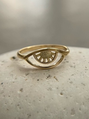 THIRD EYE  RING  K18