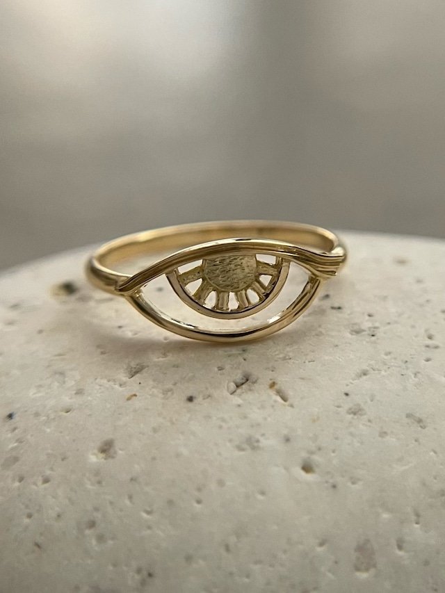 THIRD EYE  RING  K18